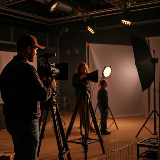 Equipo de Visionaria Studios trabajando en un proyecto